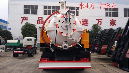 東風T3管道疏通清洗車報價與性能解析 水4立方污8立方，高效疏通解決方案